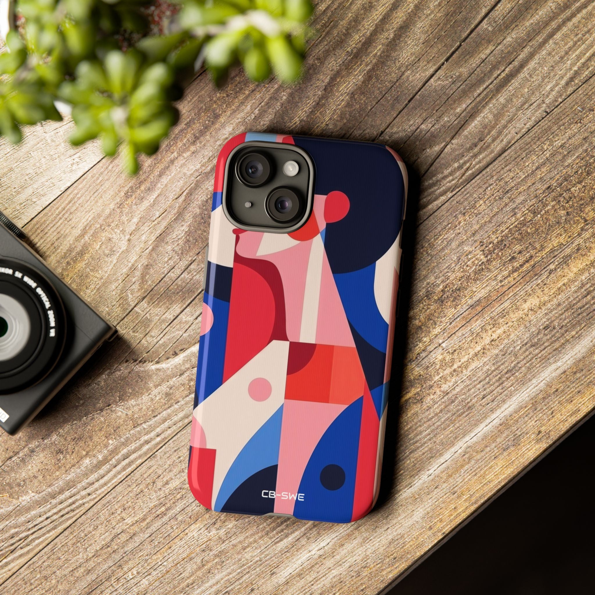 Quiet Face Emerges - iPhone Case