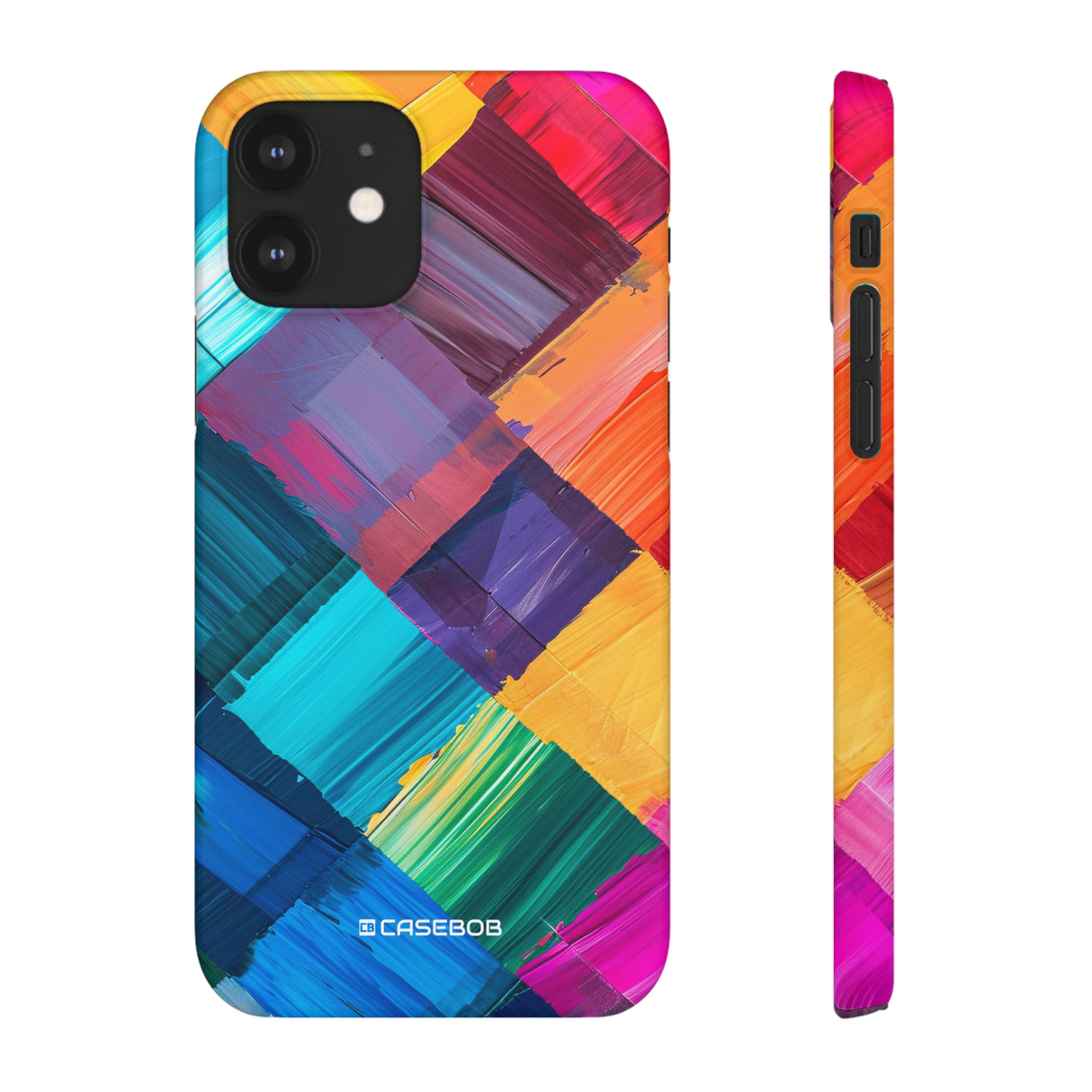 Pantone Spectrum-Muster | Handyhülle für iPhone (Slim Case)