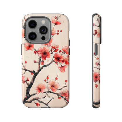 Blossom Shadow iPhone 14 Pro Case - Tough