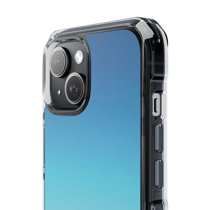 Blue Horizon Gradient iPhone 15 - Impact Clear+