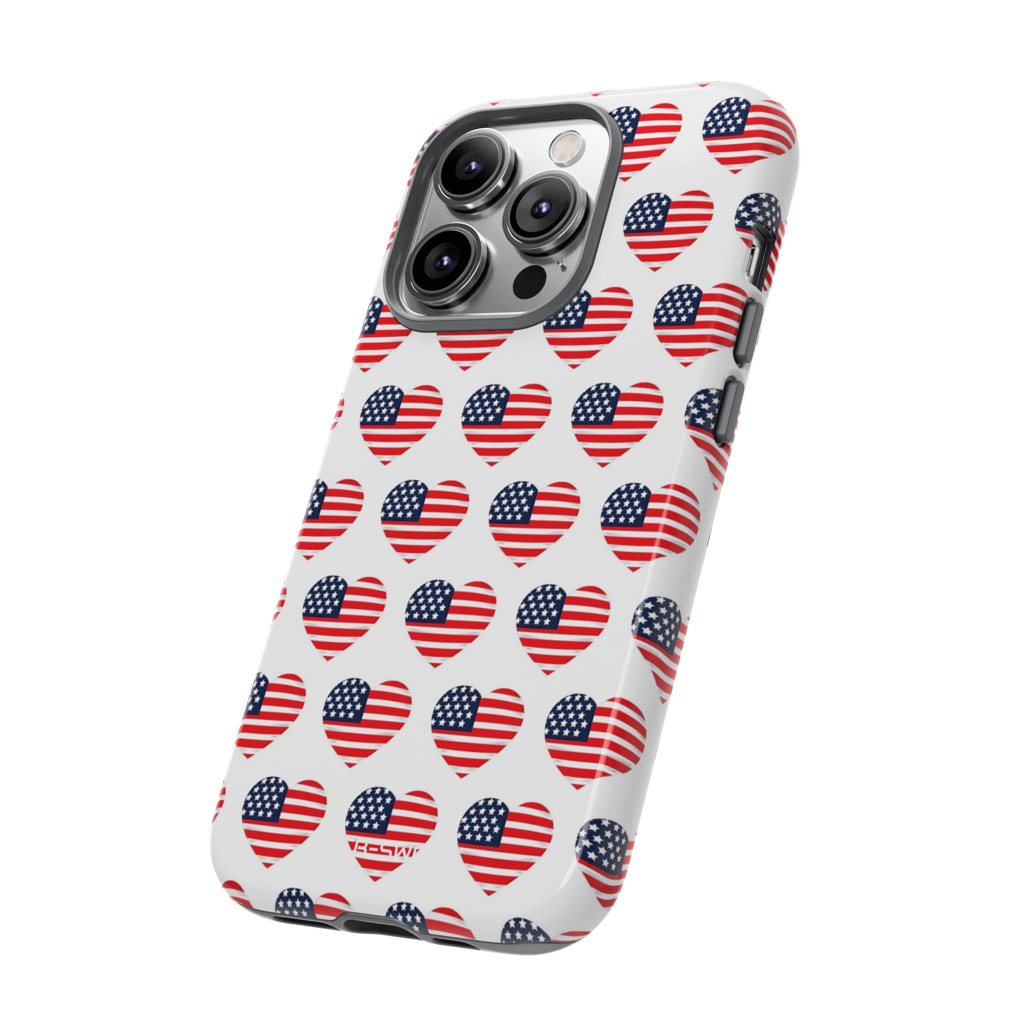 Hearts Embrace Freedom - iPhone Case
