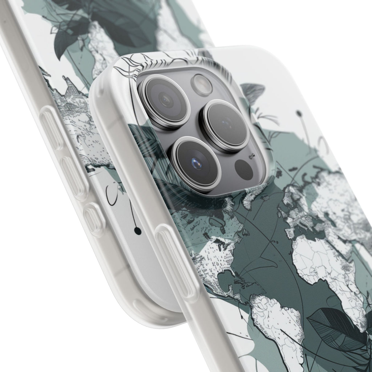 Botanical Cartography | Flexible Phone Case for iPhone