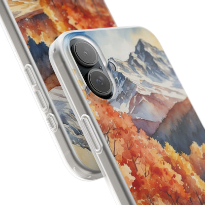 Snowcapped Radiance iPhone 16 Plus Case - Soft