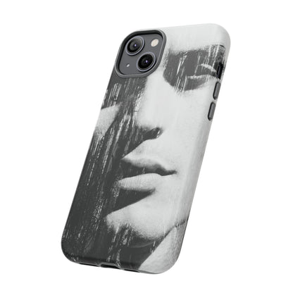 Black & White Pop Art - Protective Phone Case