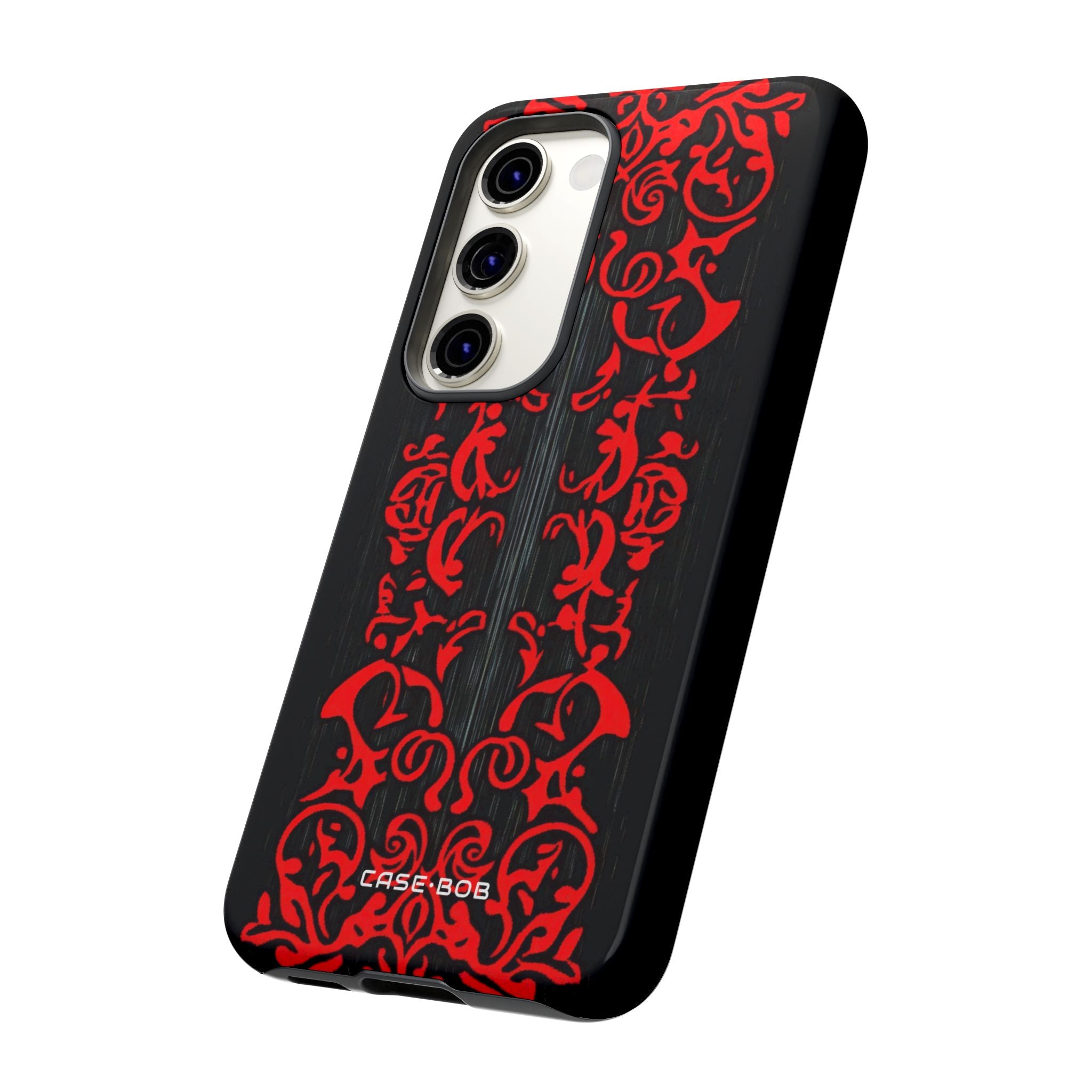 Crimson Spiral Samsung S23 Case - Tough