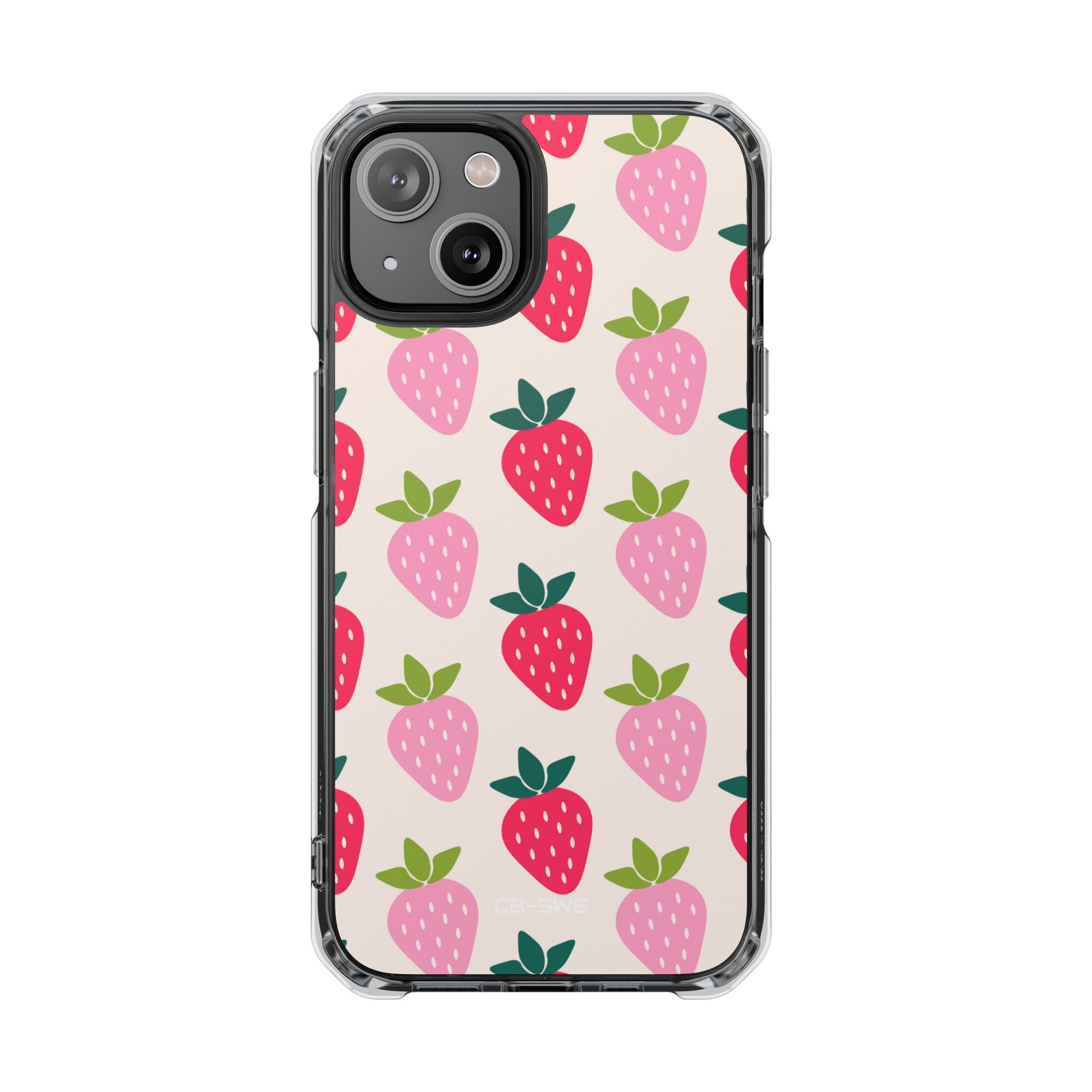 Vibrant Strawberry Rhythm iPhone Case - Impact