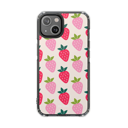 Vibrant Strawberry Rhythm iPhone Case - Impact