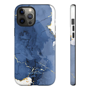 Timeless Blue Watercolor - Protective Phone Case