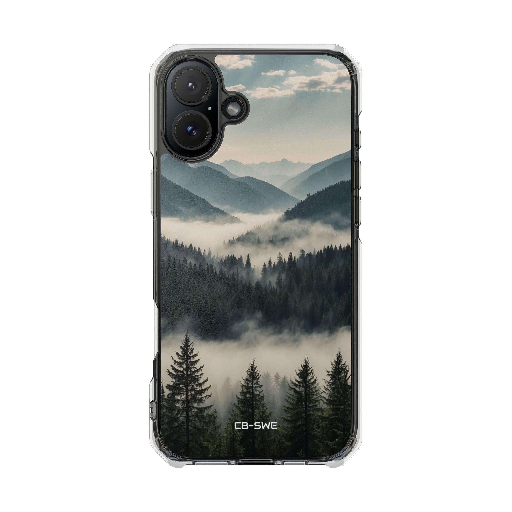 Misty Forest Embrace iPhone Case - Impact