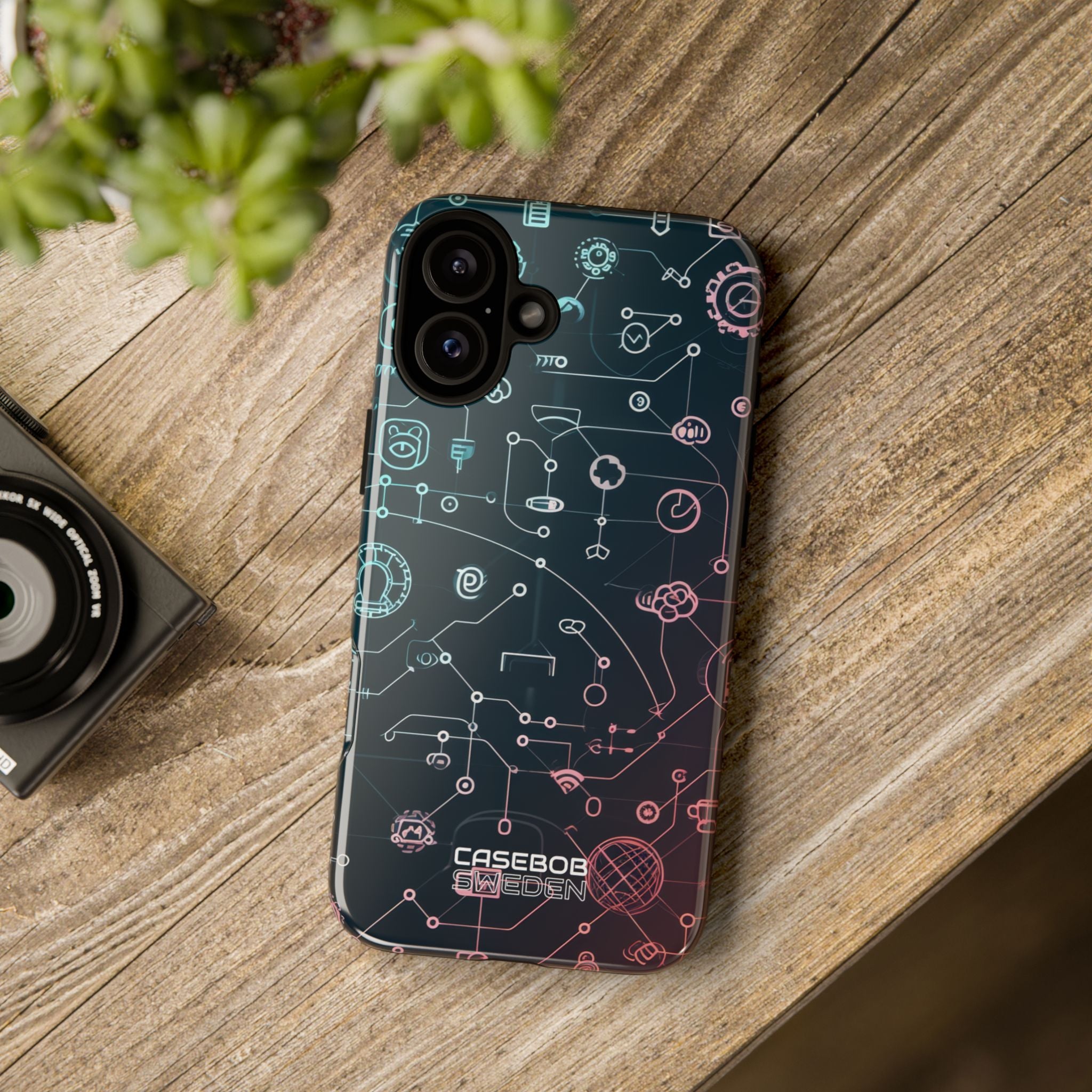 Digital Circuit Flow iPhone 16 - Tough
