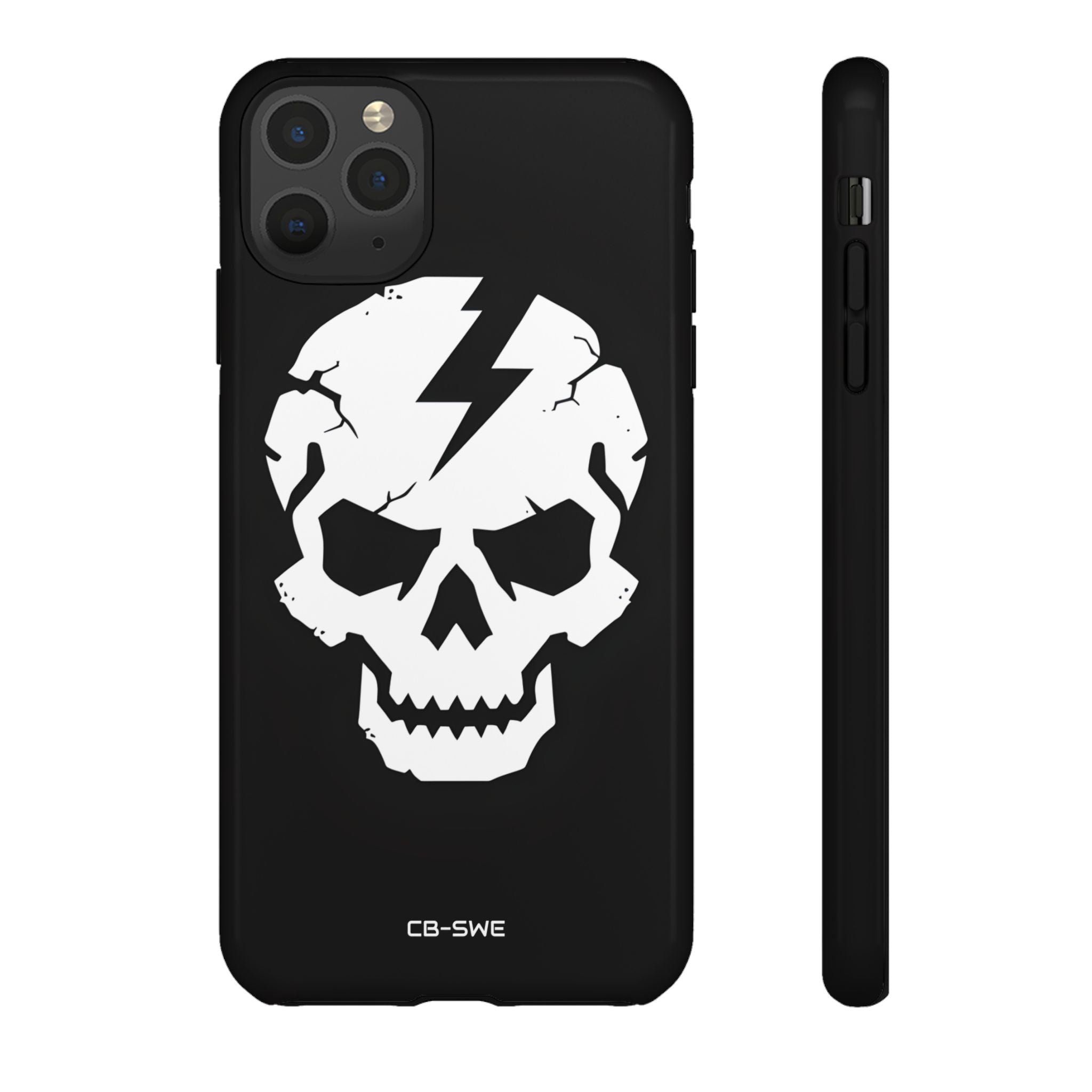 Cracked Skull Drama - iPhone Case