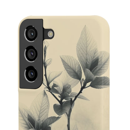 Beige Branch Art - Slim Samsung S22 Phone Case