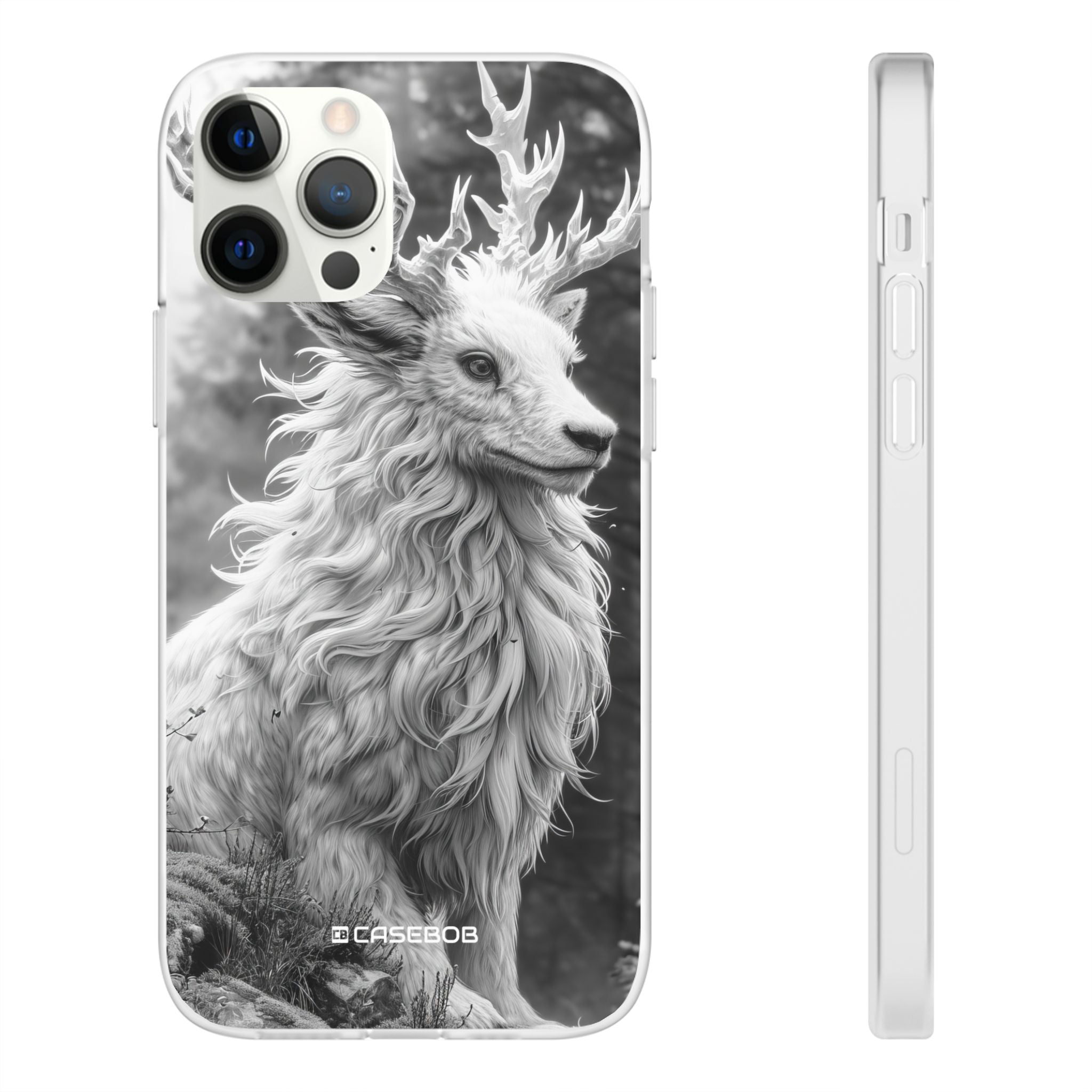 Majestic Forest Guardian | Flexible Phone Case for iPhone