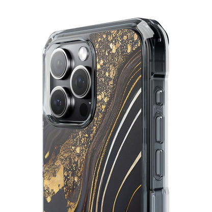 Elegant Gold Streams iPhone Case - Impact