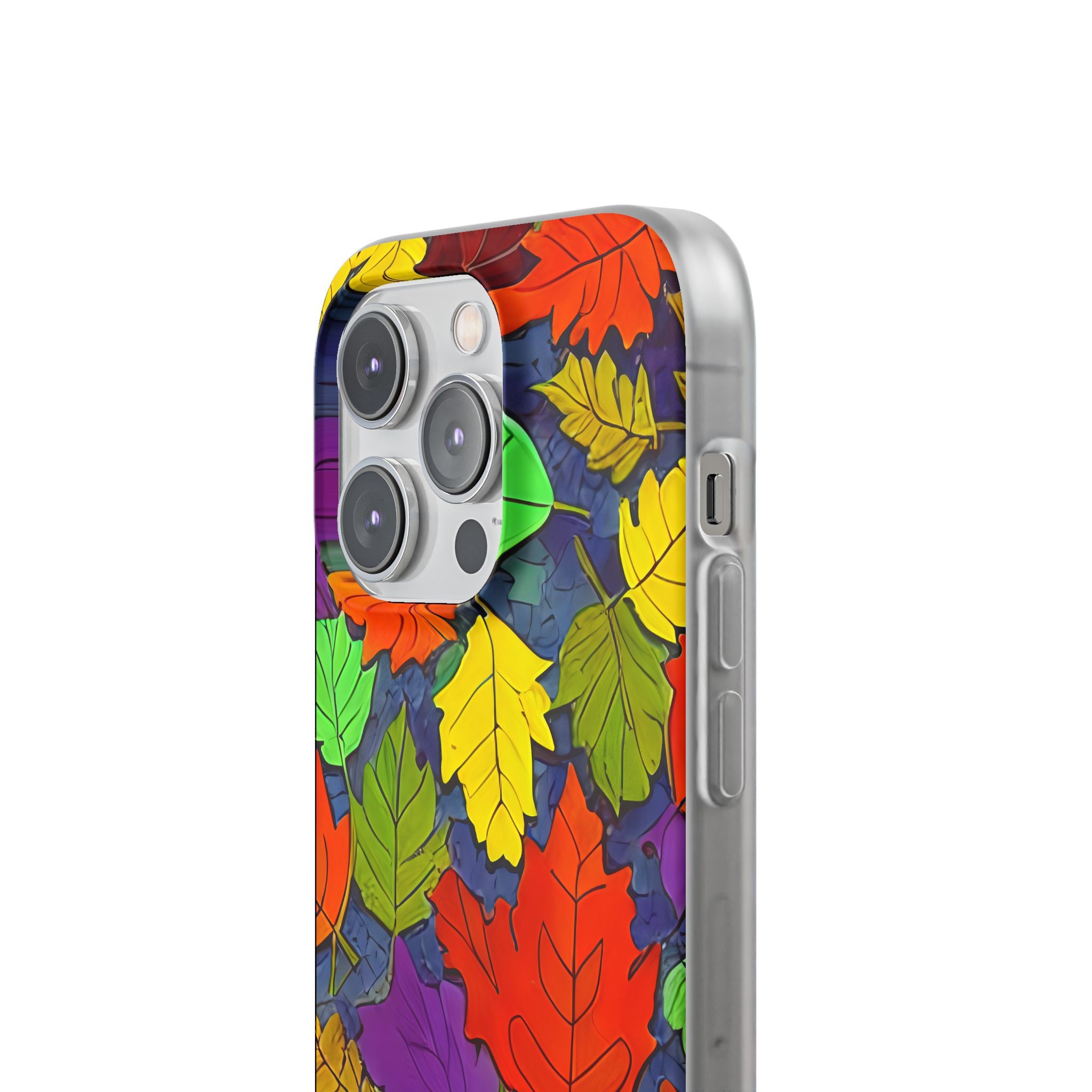 Vivid Leafburst iPhone 14 Pro Case - Soft