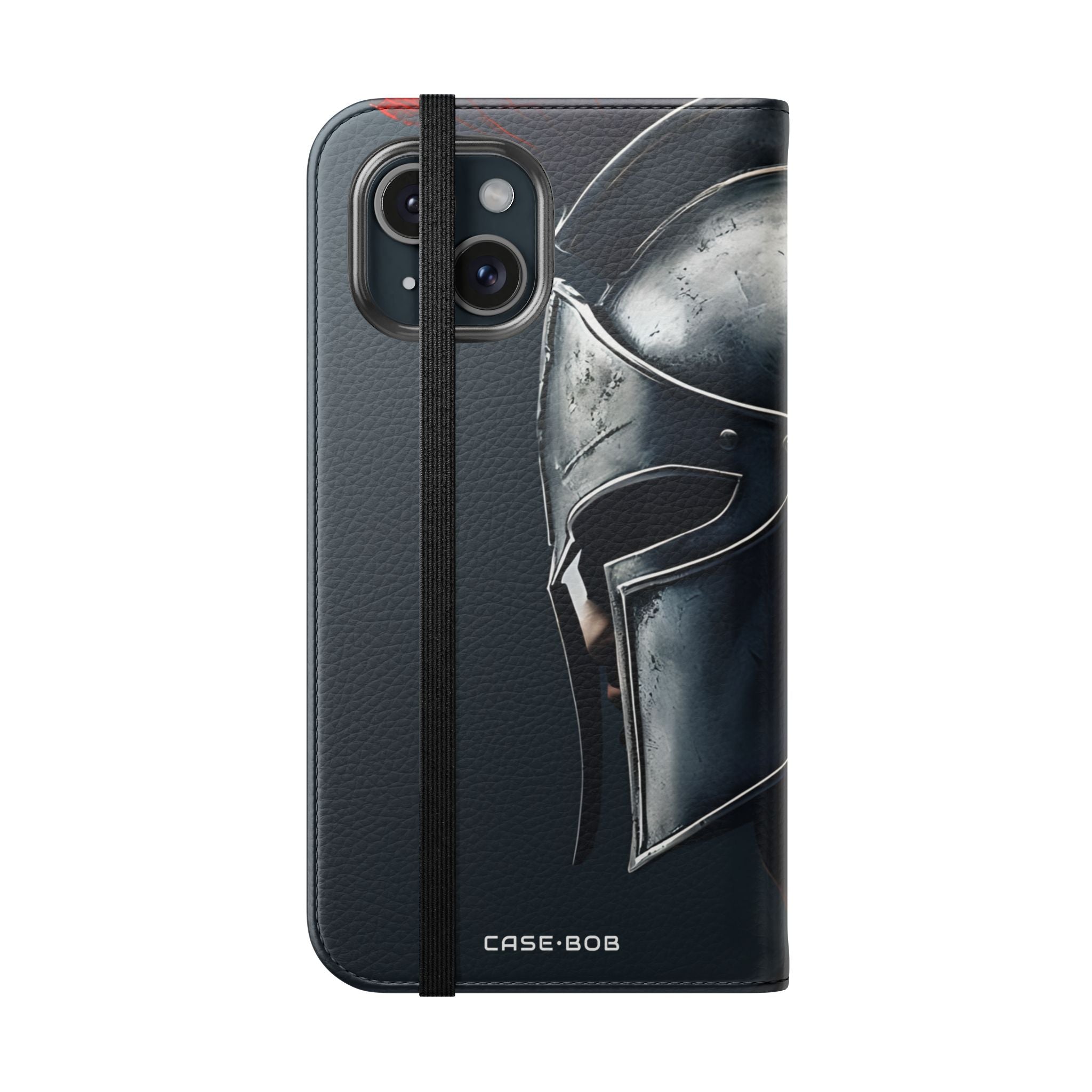 Silver Spartan - iPhone 15 Case - Wallet
