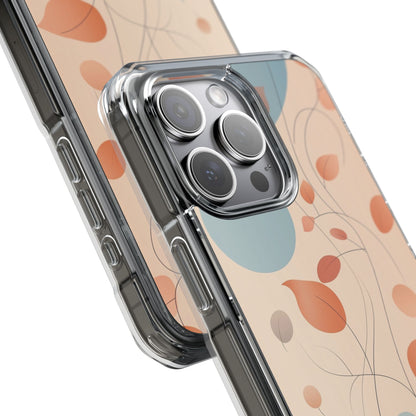 Gentle Leaves Drift iPhone Case - Impact