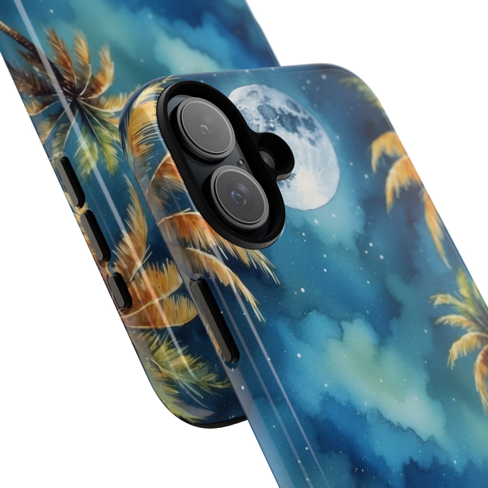 Moonlight Kisses Waves - iPhone Case
