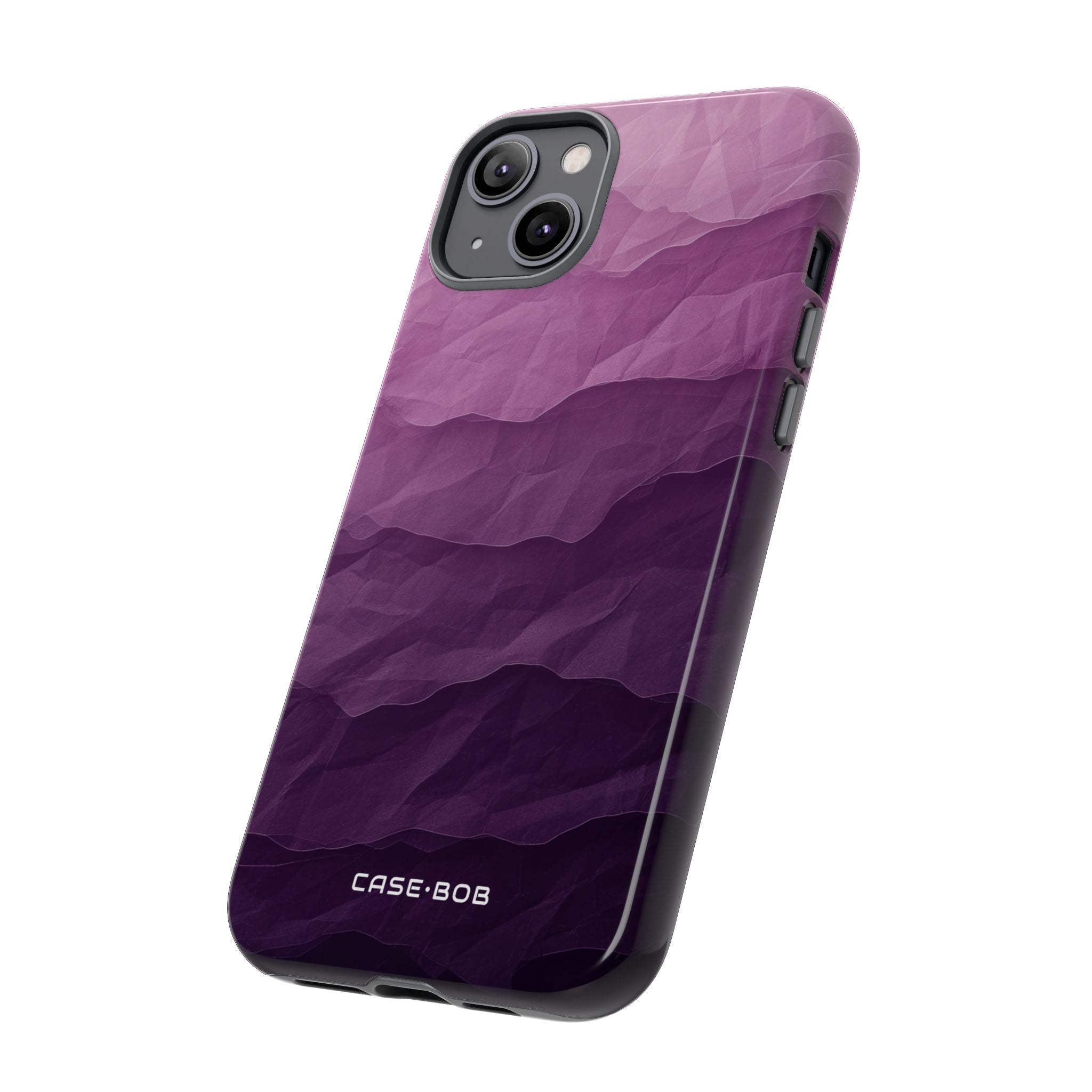 Purple Wave Layers iPhone 14 Plus Case - Tough