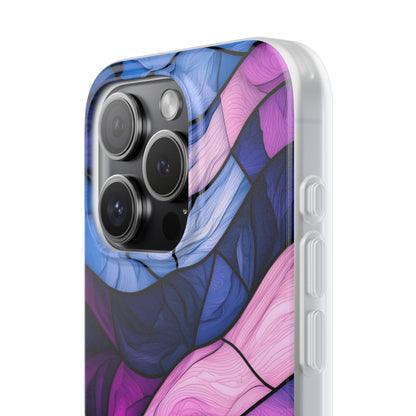 Wavelike Glow iPhone 15 Pro Case - Soft