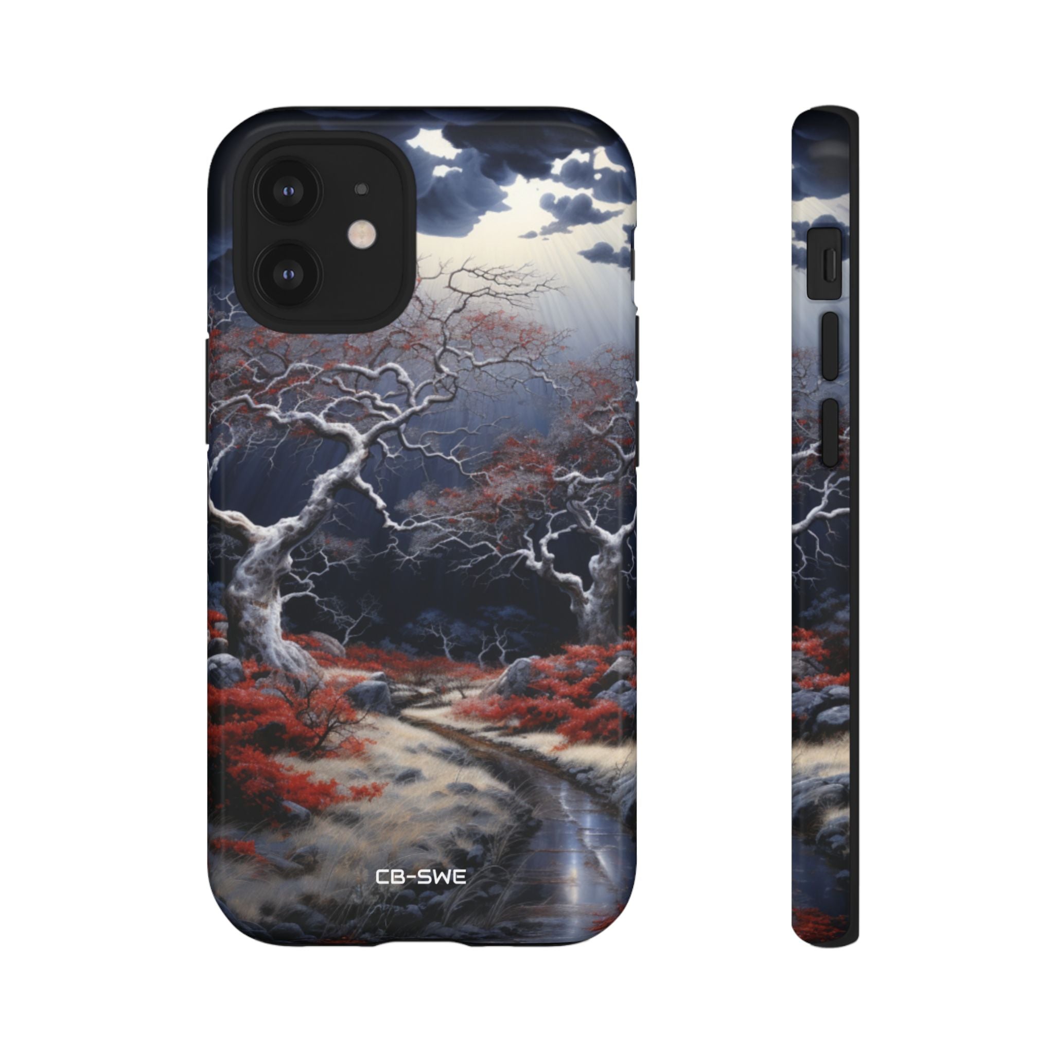 Sunlit Gnarled Forest - iPhone Case