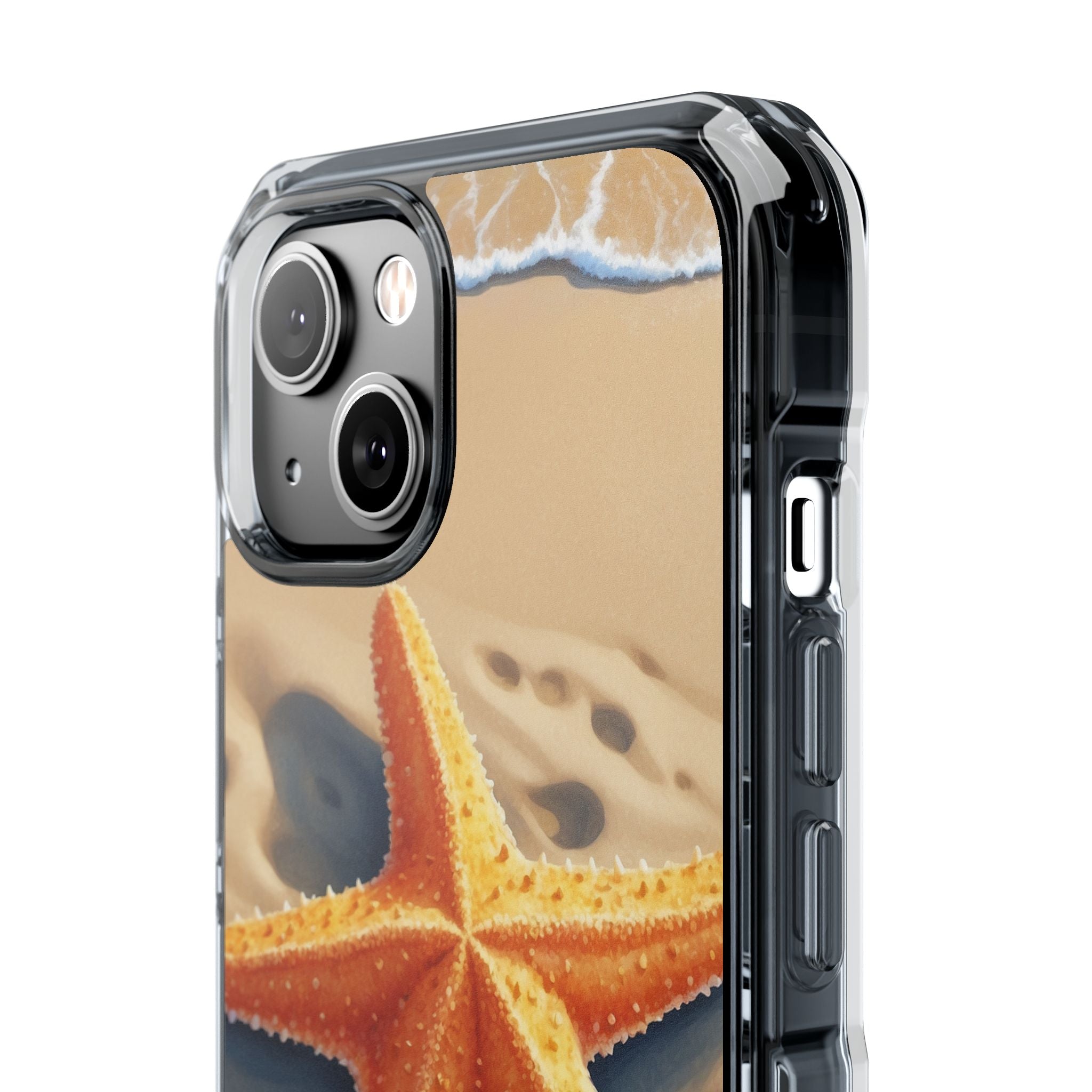 Starfish Rests On Sand iPhone Case - Impact