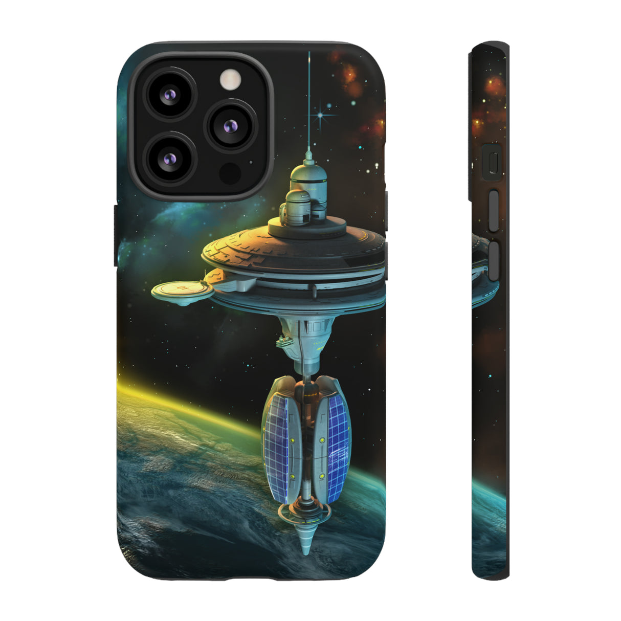 Station in Gorgeous Space - Protective Phone Case