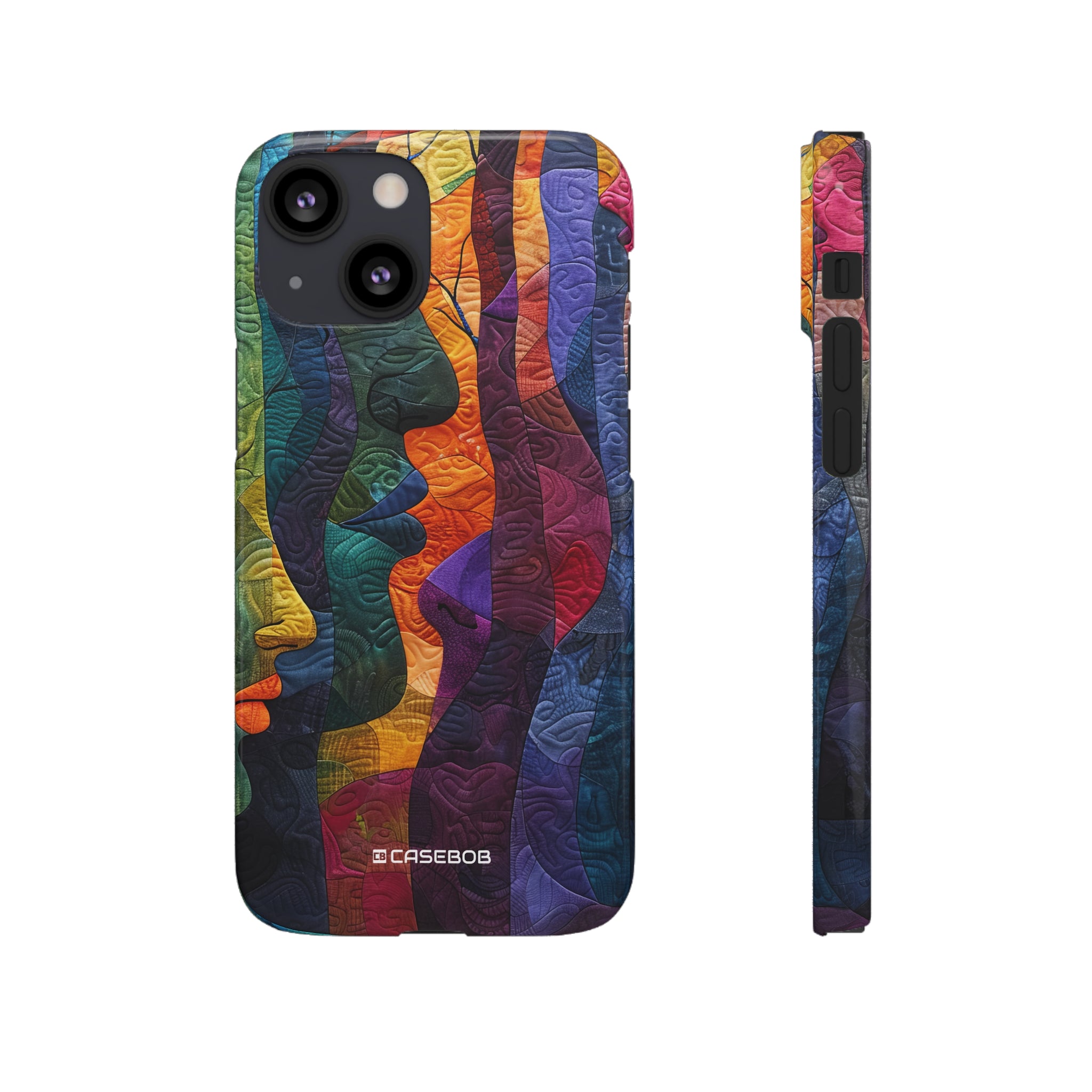 Interwoven Vibrance | Slim Phone Case for iPhone