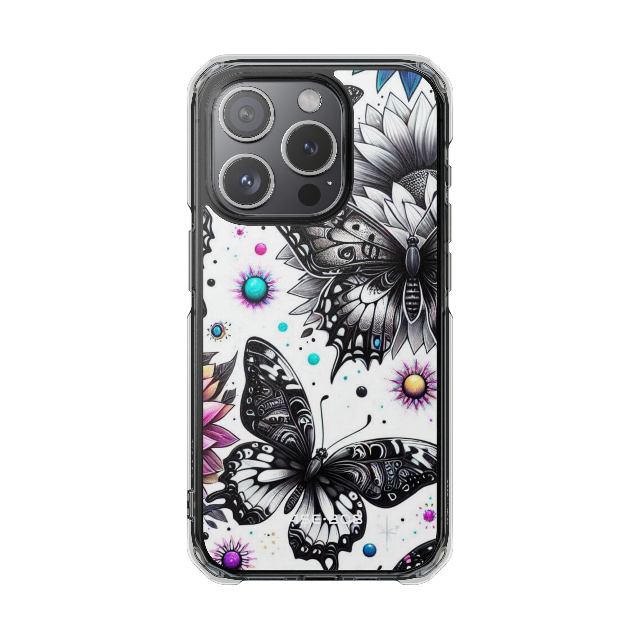 Butterfly Bloom iPhone 15 Pro Case - Impact
