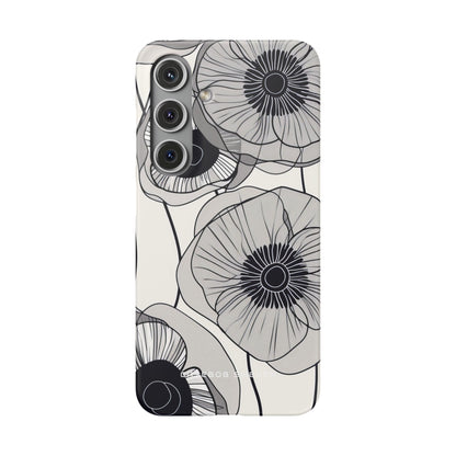 Modern Minimalist Flowers Samsung S24 - Slim Phone Case