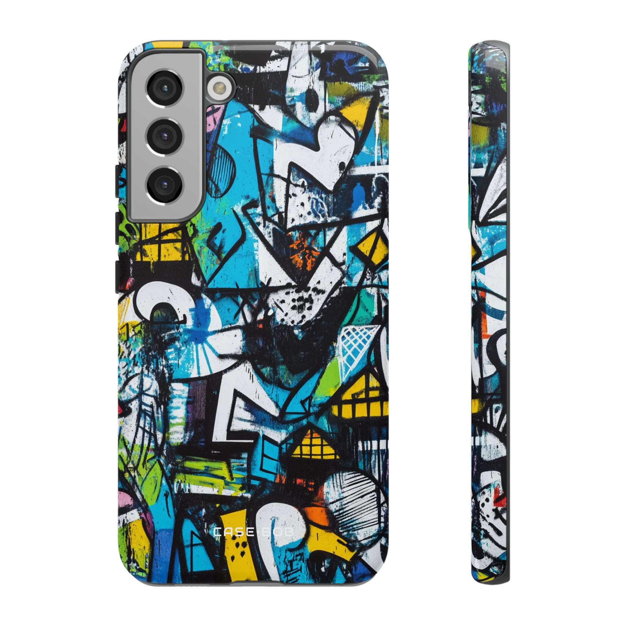 White Ripple Drift Samsung S22 Plus Case - Tough