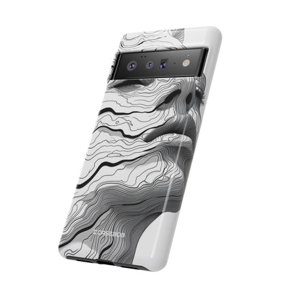 Topographic Serenity - Phone Case for Google Pixel