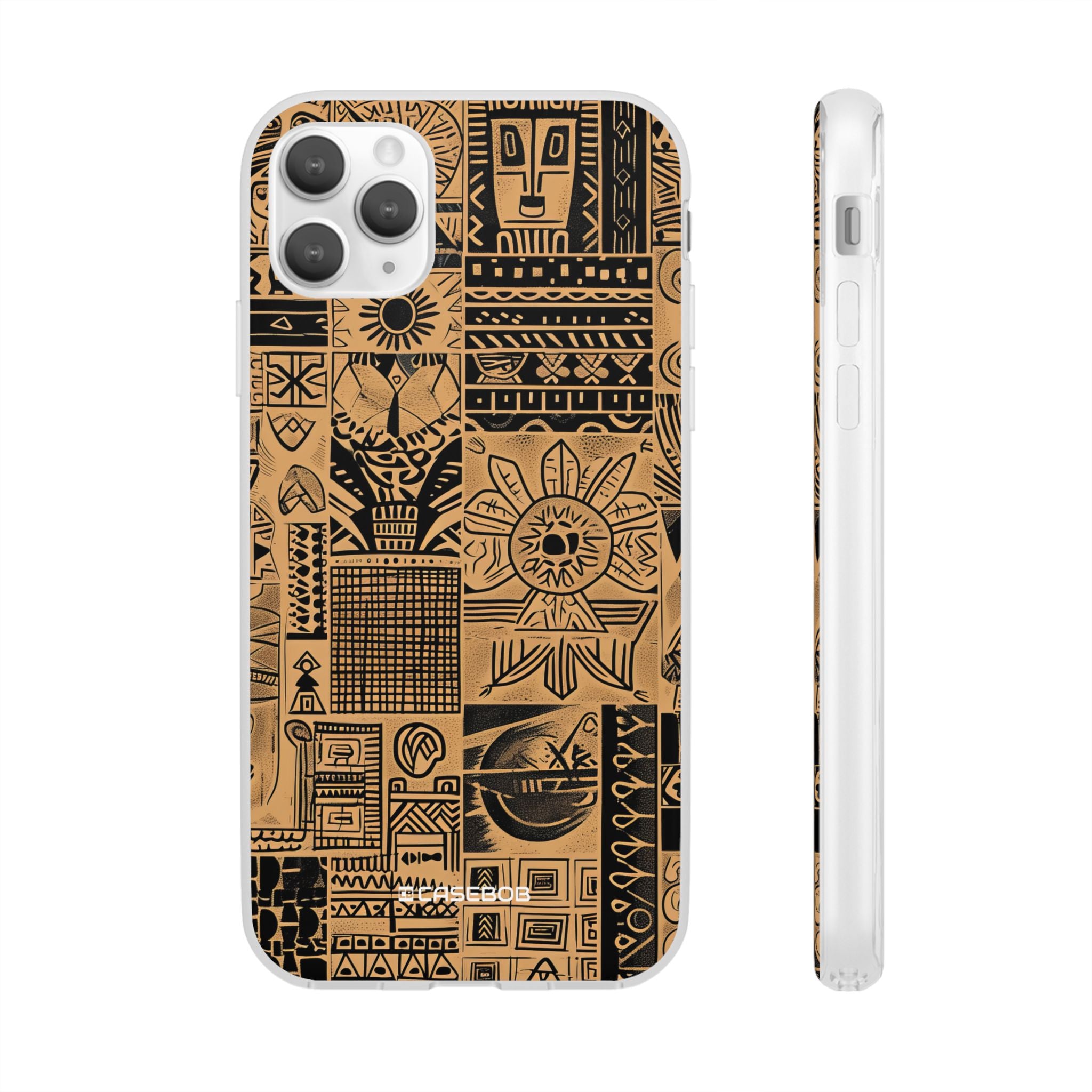 Ancient Ethnic Tapestry | Flexible Phone Case for iPhone