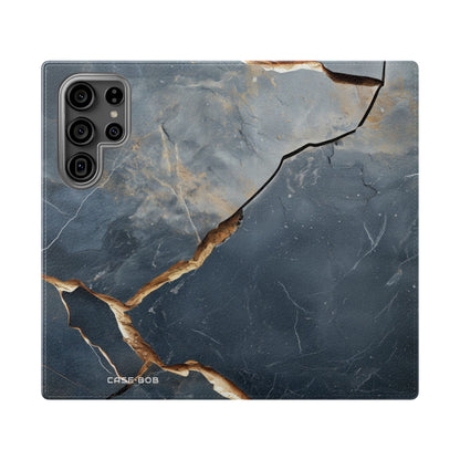 Copper Crackscape - Samsung S23 Ultra Case - Wallet