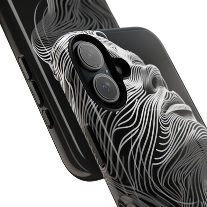 Fluid Face Lines iPhone 16 - Tough+