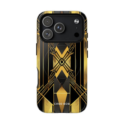 Golden Diamond Radiance iPhone 17 Pro Case - Tough+