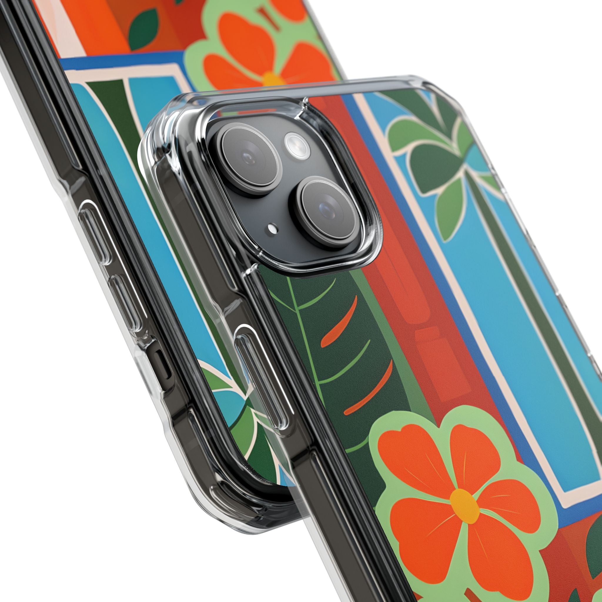 Tropical Geometry Harmony iPhone Case - Impact