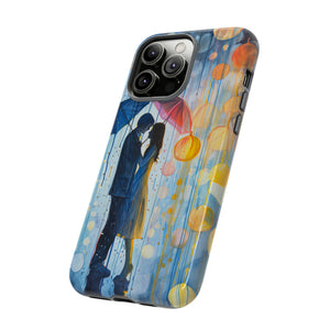 Rainy Day Love Umbrellas - Protective Phone Case