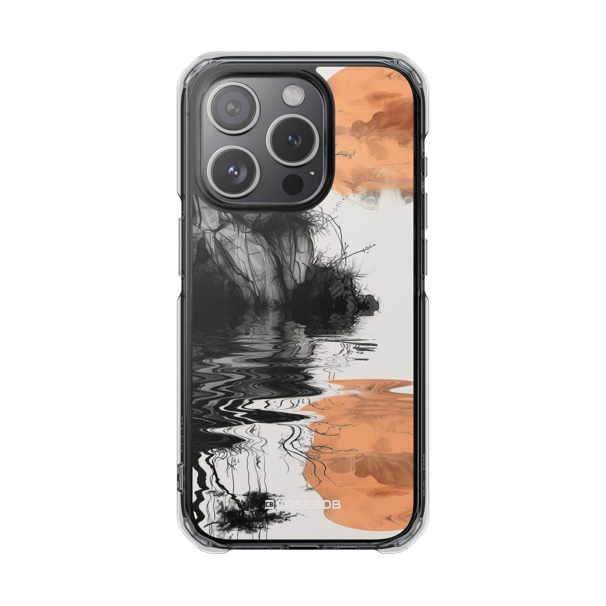 Timeless Serenity - Phone Case for iPhone (Clear Impact - Magnetic)