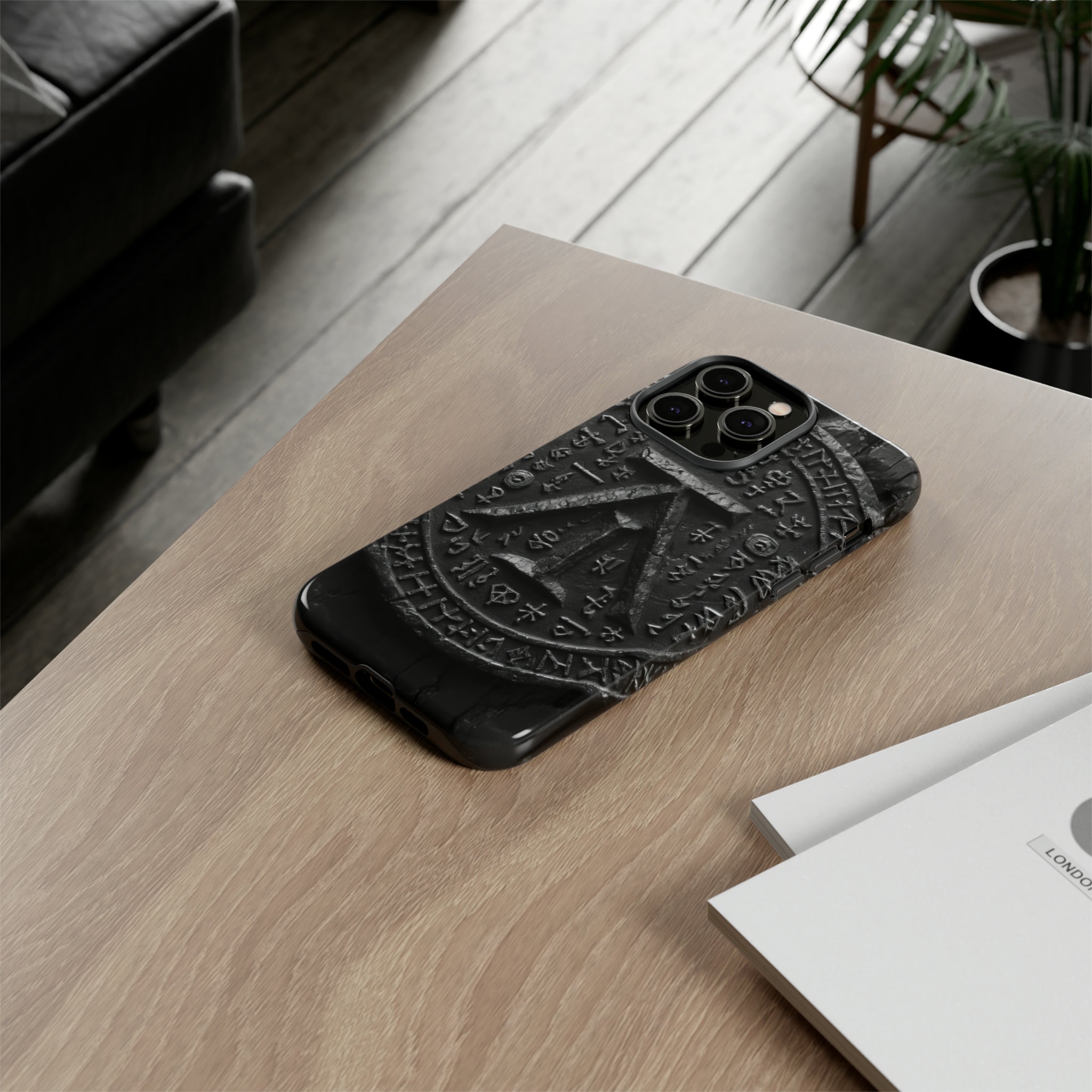 Norse Myth Runes Emblem - Protective Phone Case