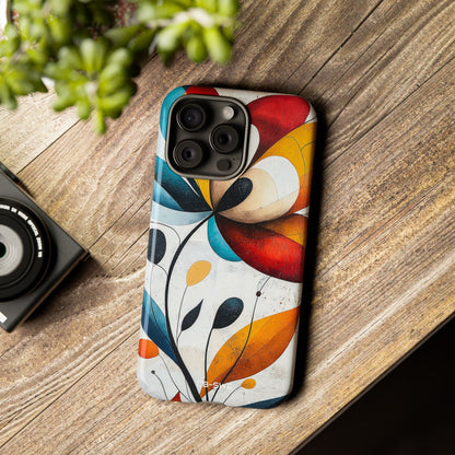 Vibrant Floral Symphony - iPhone Case
