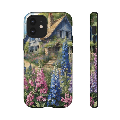 Cottage Surrounded Blossoms - iPhone Case
