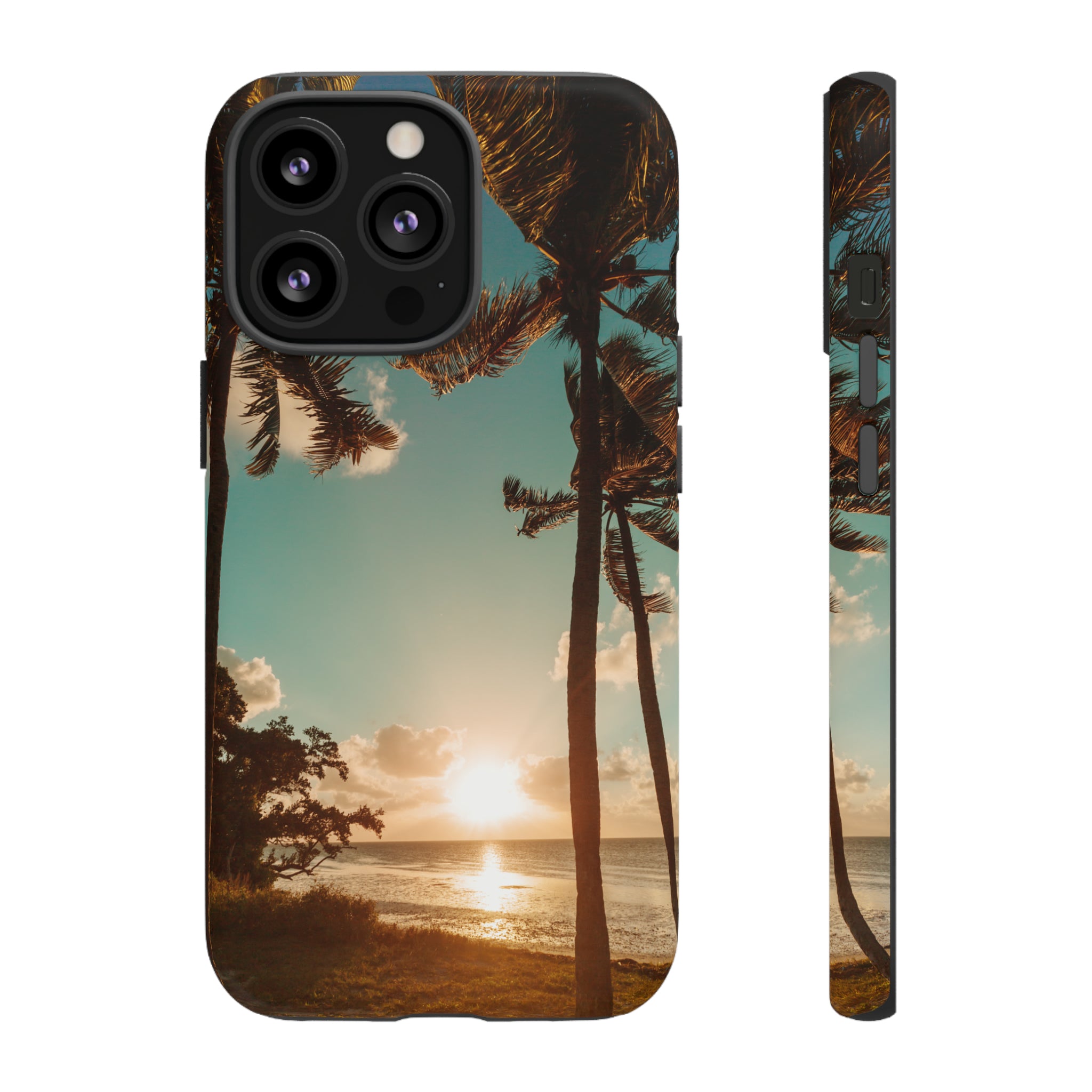 Sundown Palmtrees - Protective Phone Case