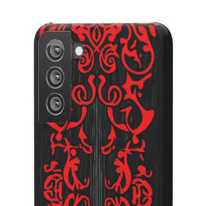 Gothic Crimson Symmetry Samsung S21 - Slim Phone Case