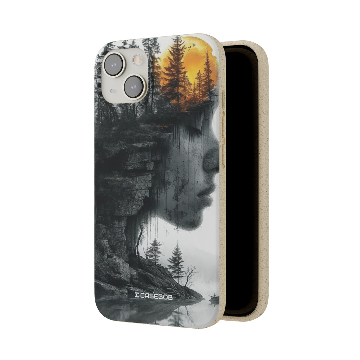 Nature's Reflection | Biodegradable Phone Case