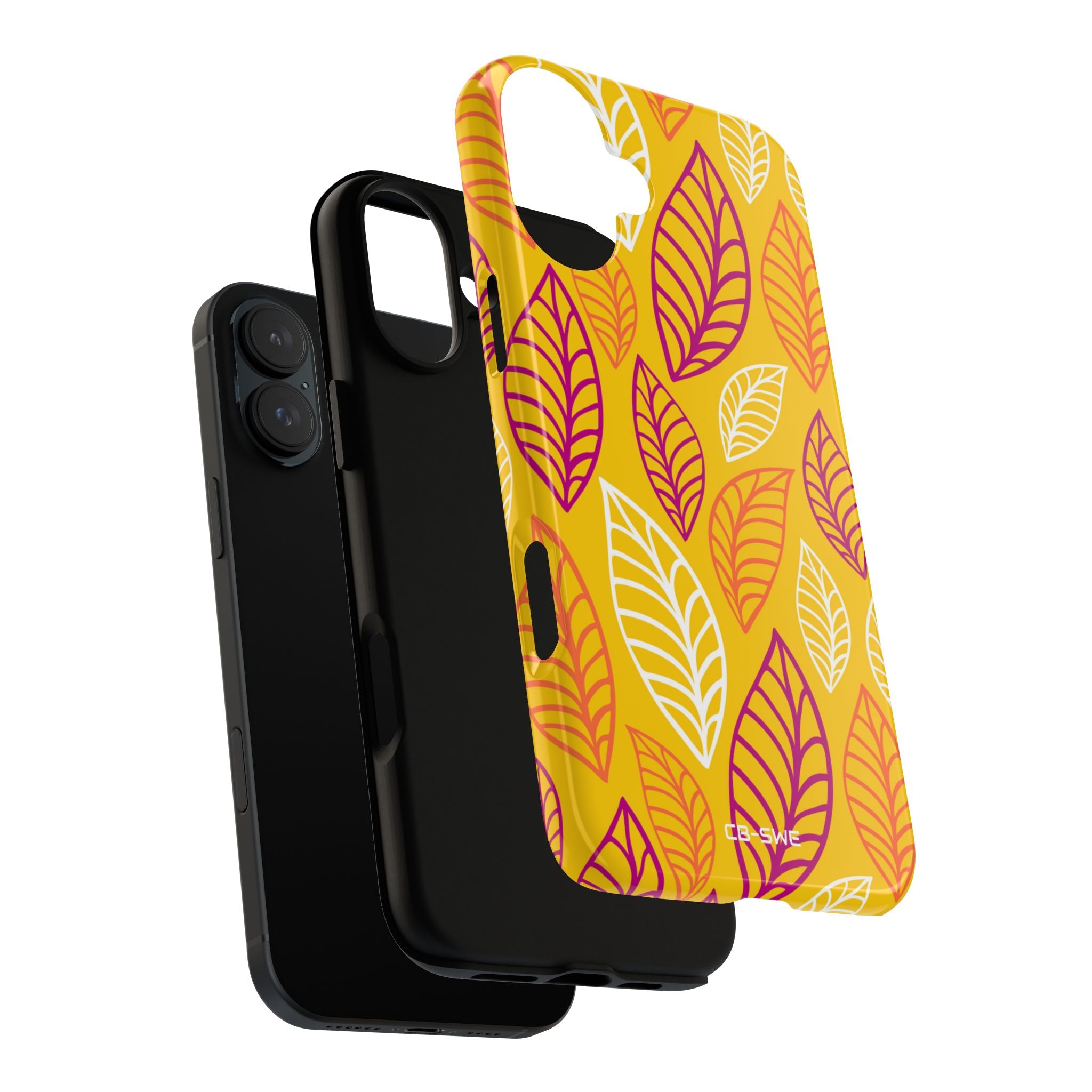 Vibrant Leaf Symphony - iPhone Case