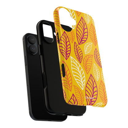 Vibrant Leaf Symphony - iPhone Case