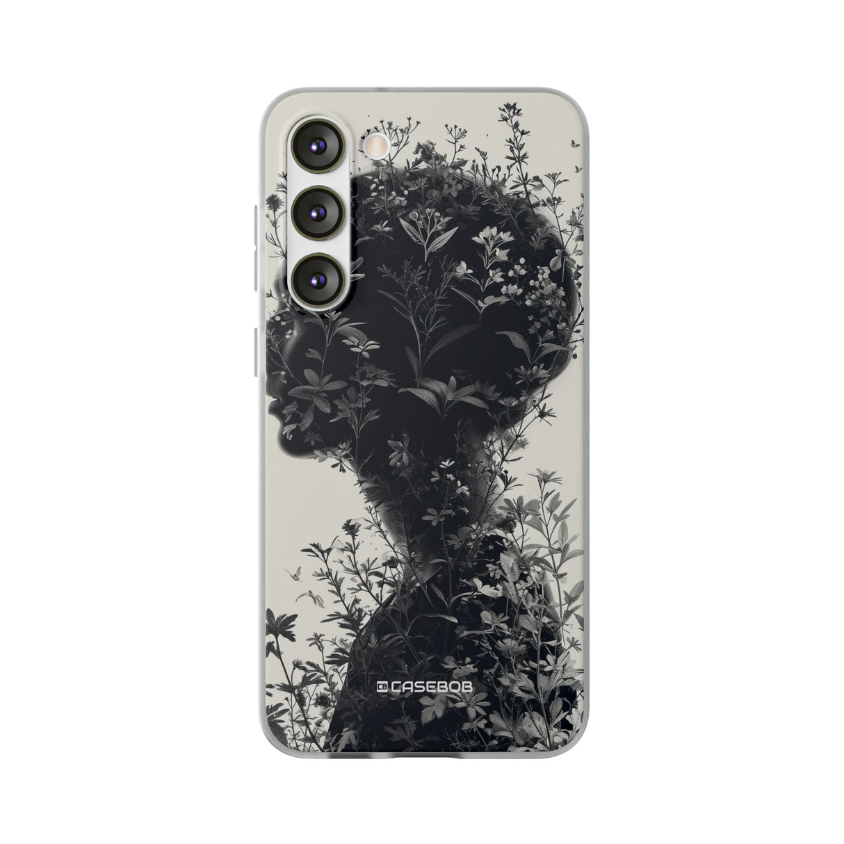 Botanical Silhouette Essence | Flexible Handyhülle für Samsung Galaxy