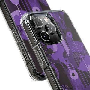 Pantone Ultra Violet | Handyhülle für iPhone (Clear Impact Case – magnetisch) 