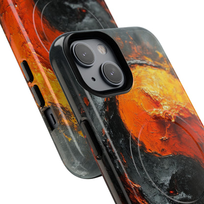 Molten Yin-Yang iPhone 14 Case - Tough+